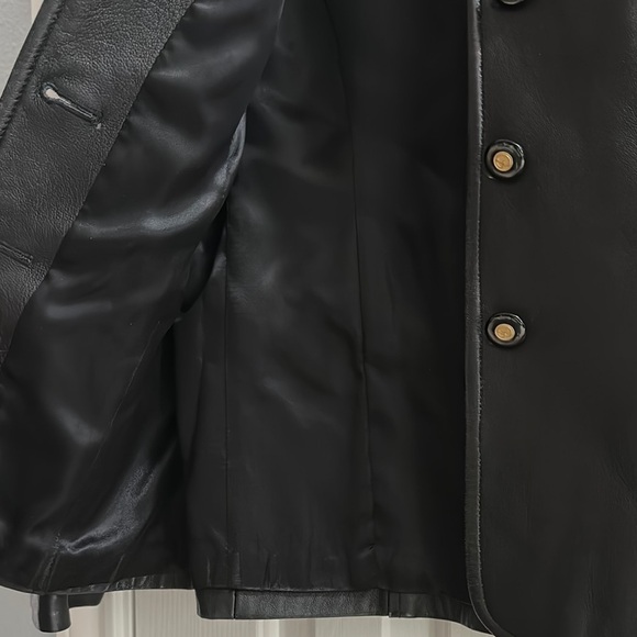 St. John Collection Embossed Soft Genuine Leather Gold Buckle Detail Women’s P - Picture 5 of 16